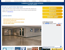 Tablet Screenshot of luhs18.org